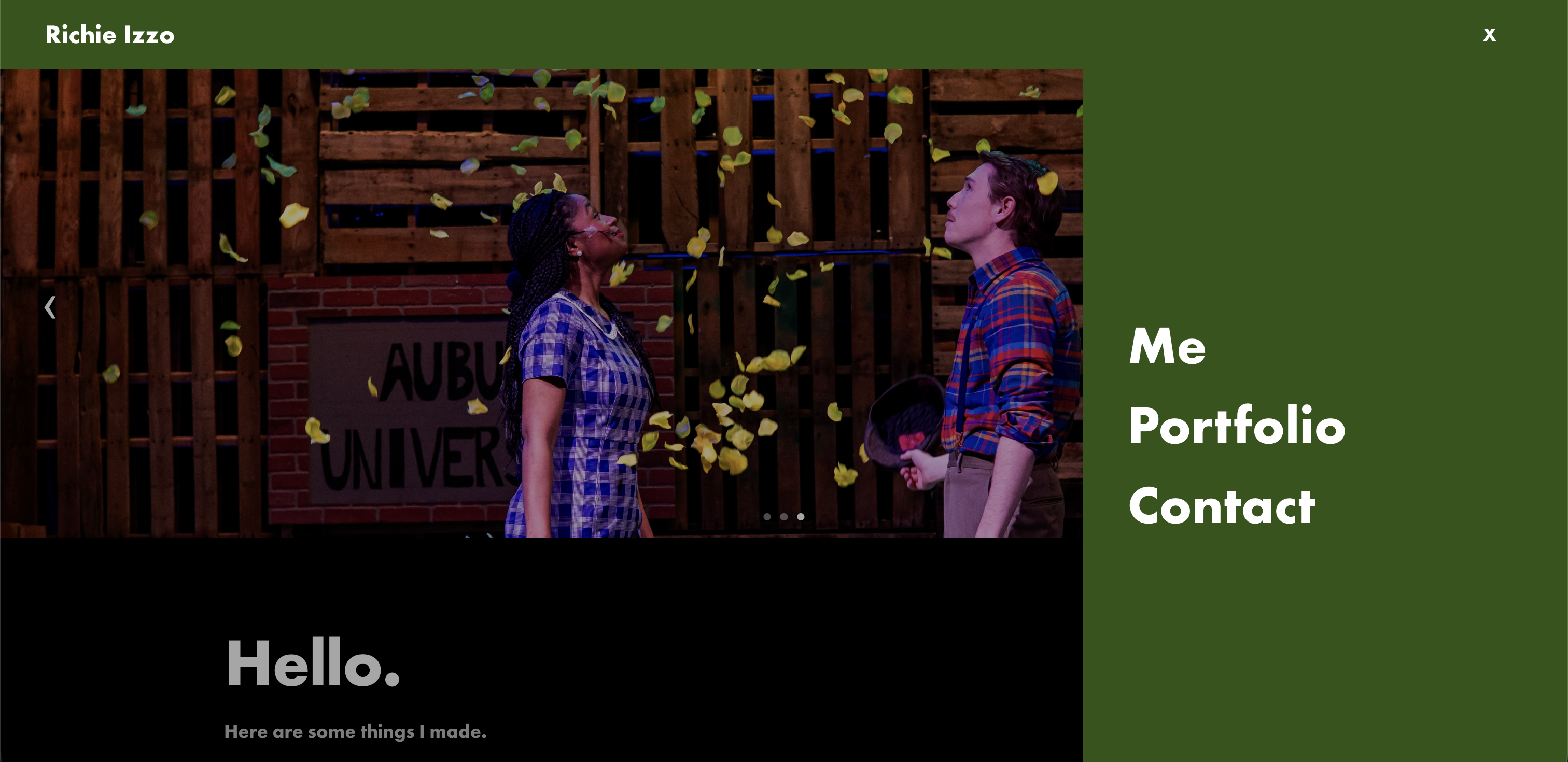 Portfolio Website Preview